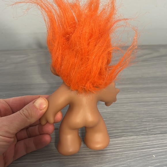 Vintage Dam Troll with Orange Hair, 2005, EUC - Picture 4 of 5